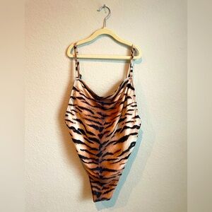 High Cut tiger print one piece swimsuit ⭐️BUNDLE & SAVE ⭐️